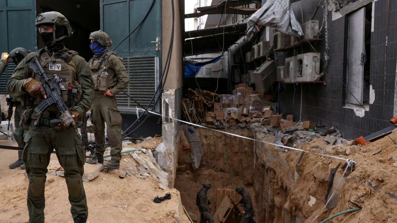 Ground operation of the Israeli army against Palestinian Islamist group Hamas in northern Gaza