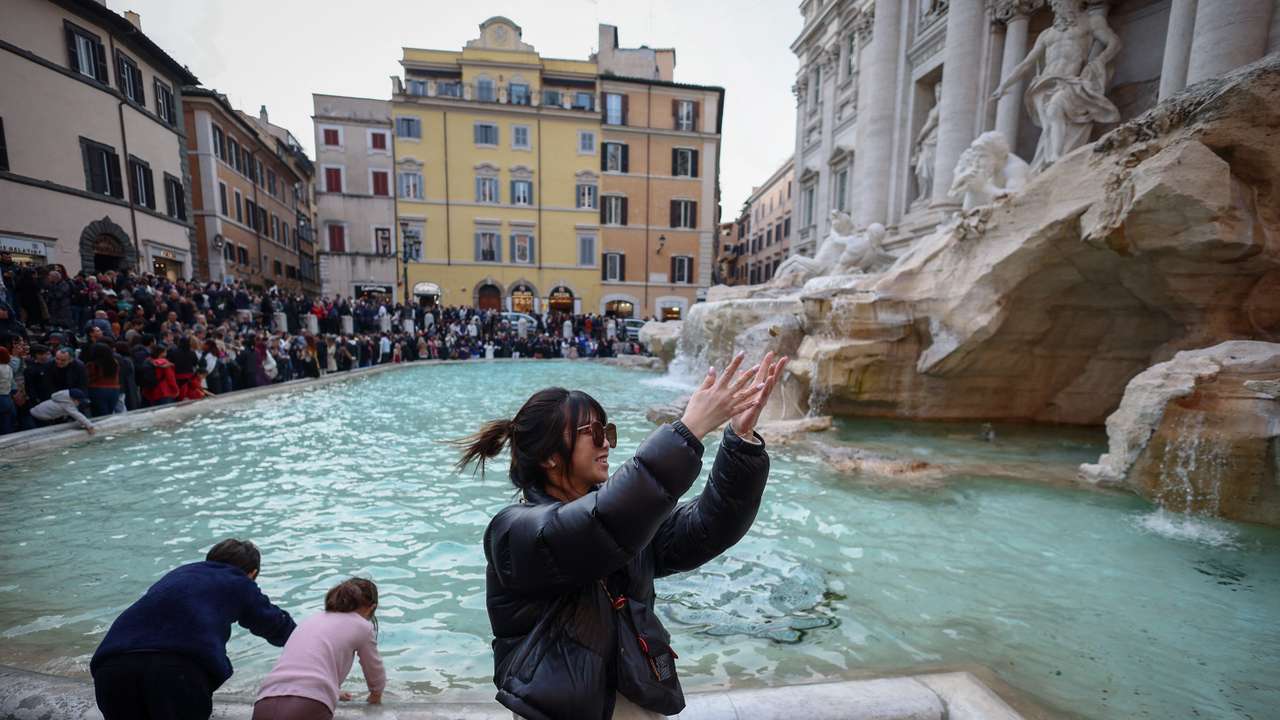The Wider Image: What happens to the coins tossed into Rome's Trevi Fountain?