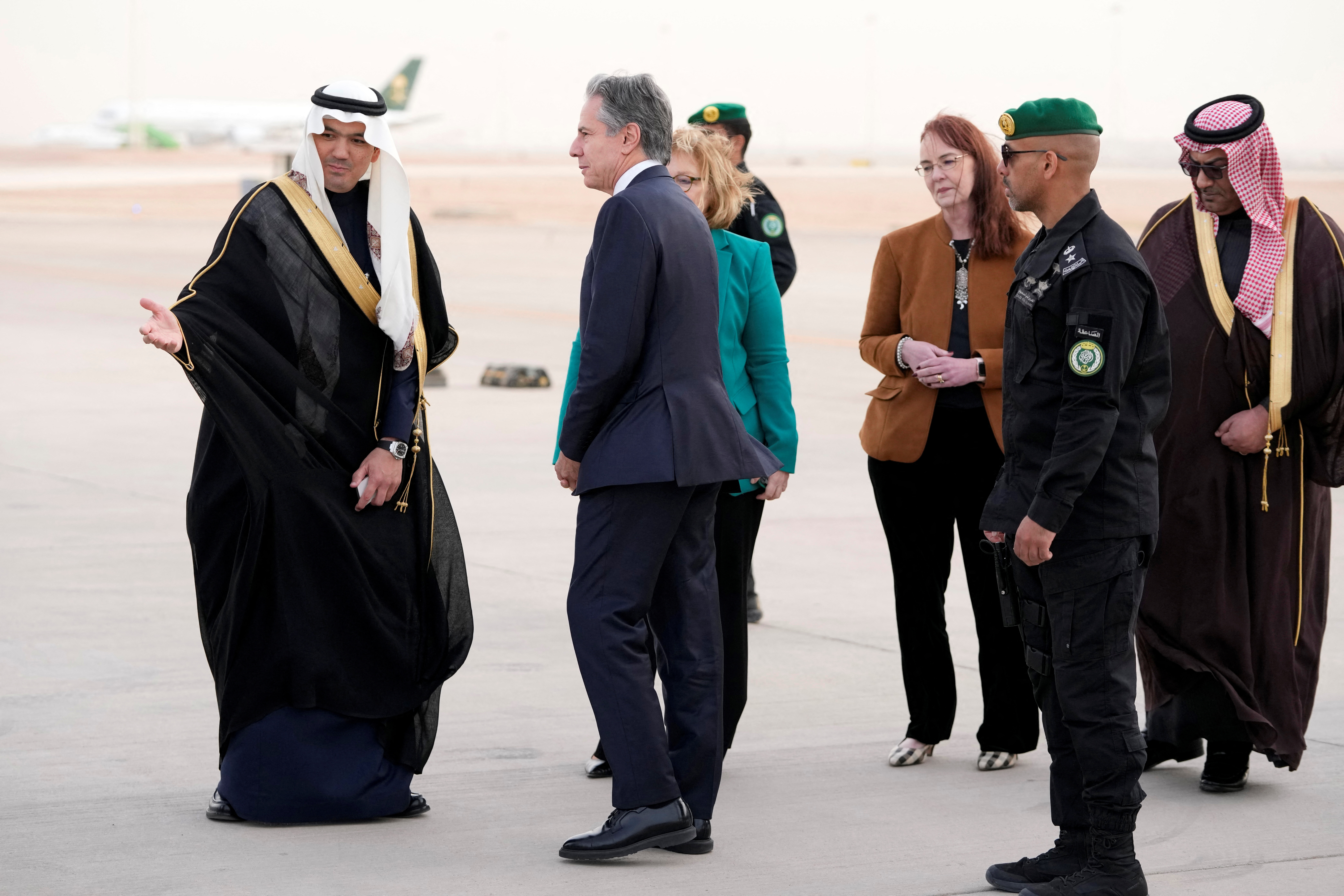 U.S. Secretary of State Blinken visits Saudi Arabia