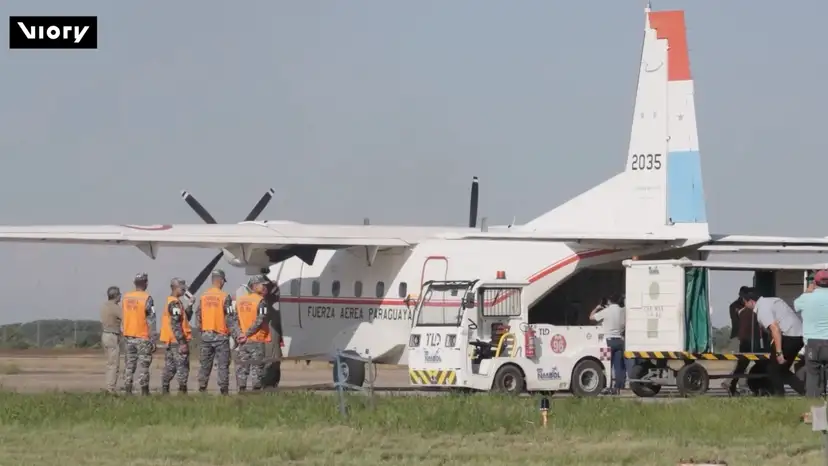 First humanitarian aid flights from Paraguay arrive in Bolivia amid blockade crisis