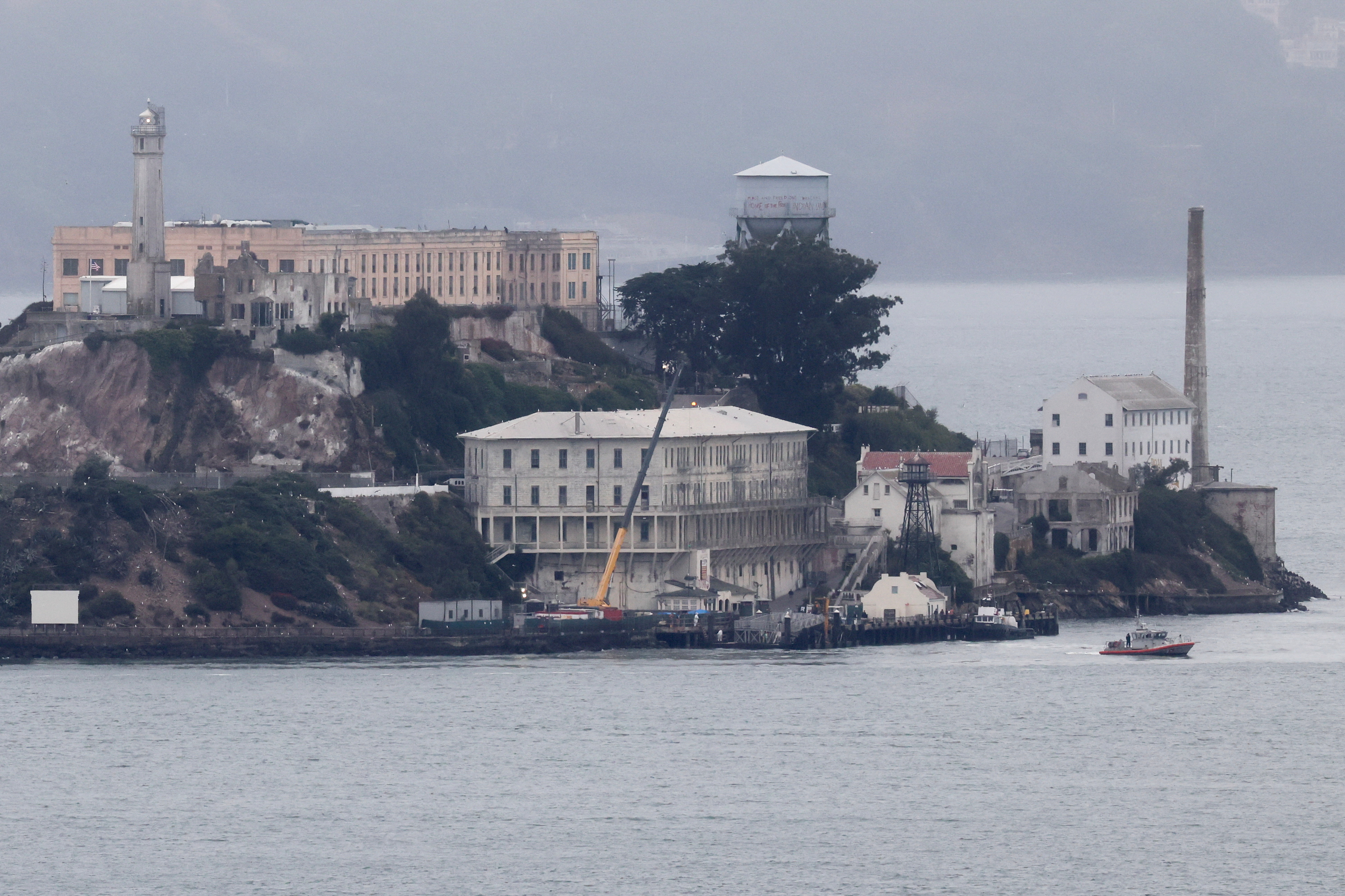 U.S. Attorney General Pam Bondi visits Alcatraz