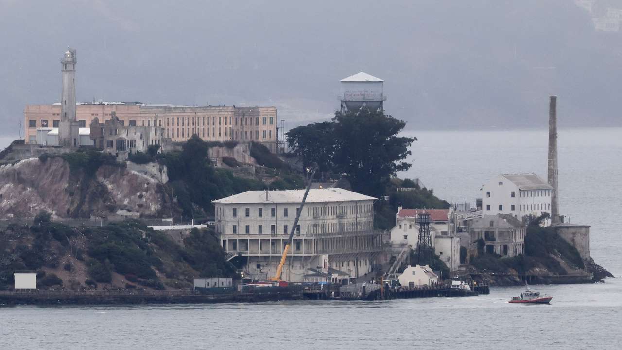 U.S. Attorney General Pam Bondi visits Alcatraz