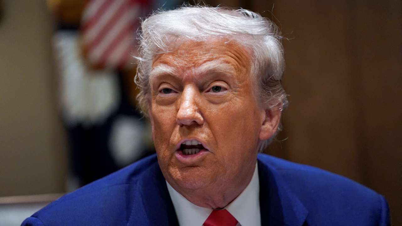 U.S. President Trump holds a cabinet meeting at the White House