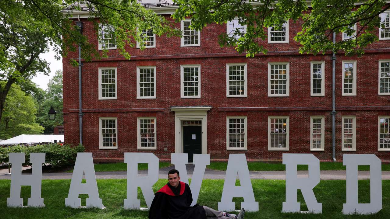 Class Day Exercvises at Harvard University in Cambridge