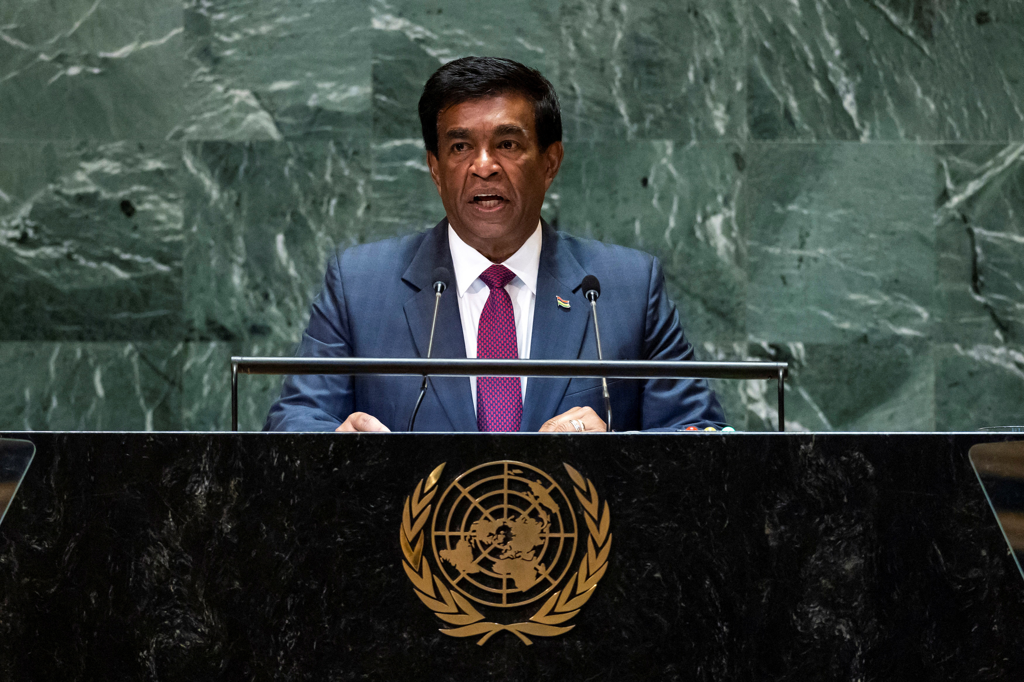 World leaders take part in the 79th annual U.N. General Assembly high-level debate