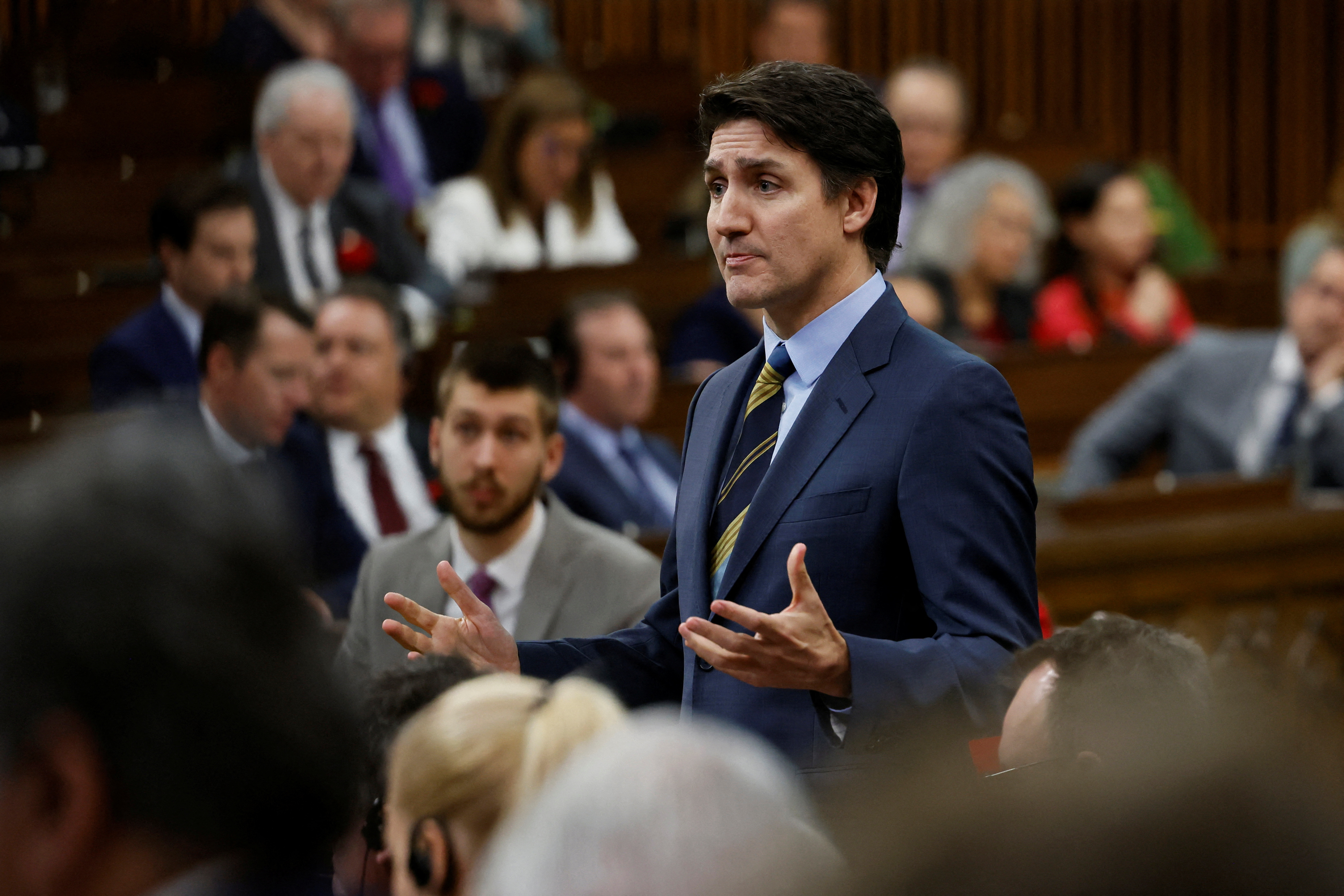 FILE PHOTO: Parliament's Question Period resumes after ejection of Conservative leader in Ottawa