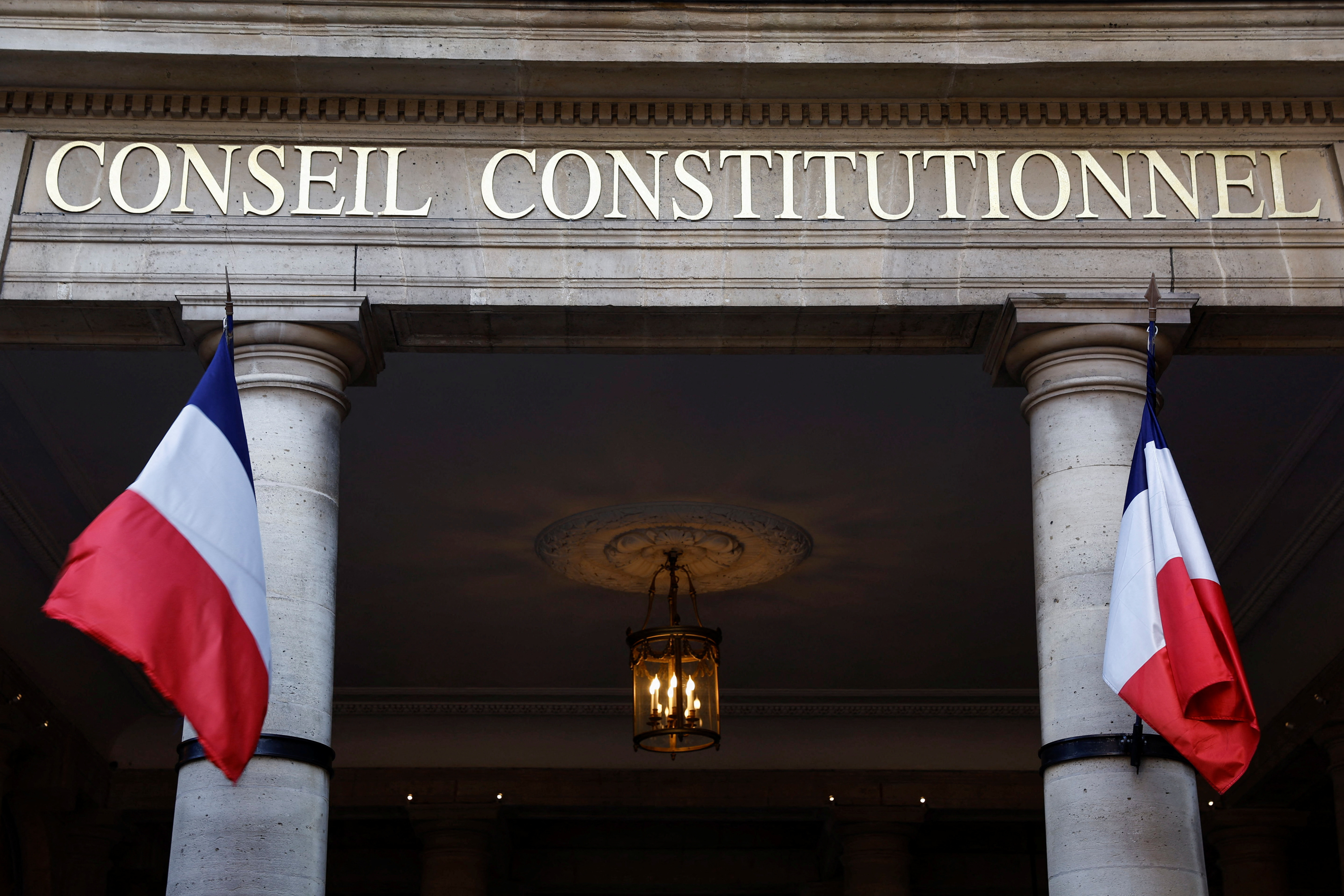 A view of the Constitutional Council (Conseil Constitutionnel) building in Paris