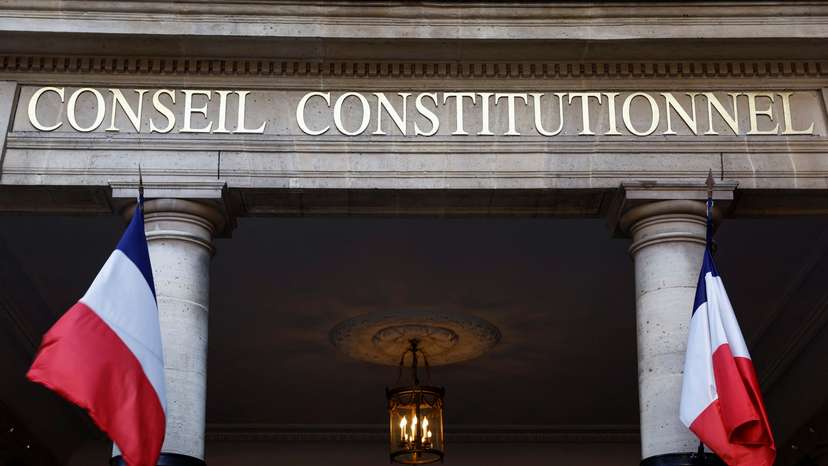 A view of the Constitutional Council (Conseil Constitutionnel) building in Paris