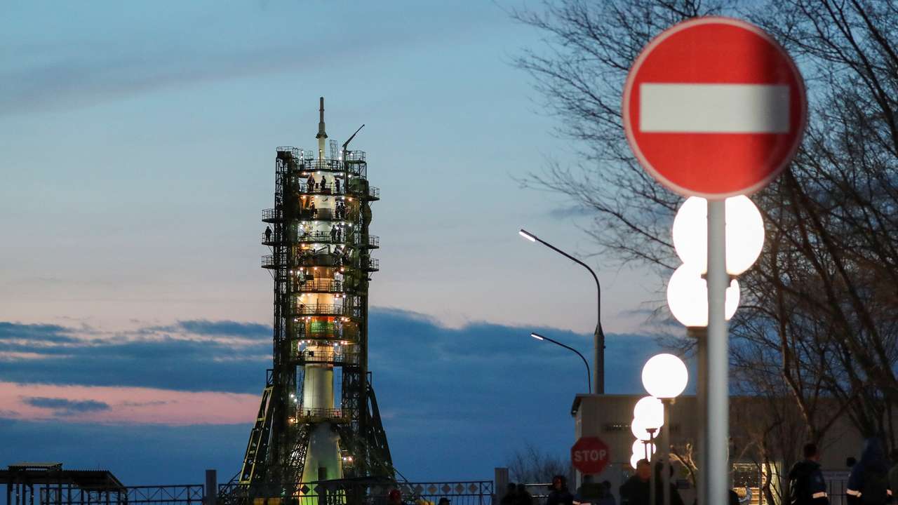 Launch of Russian Soyuz MS-25 spacecraft canceled at last minute