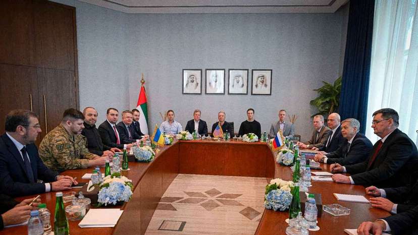 UAE hosted trilateral talks between the U.S., Russia and Ukraine