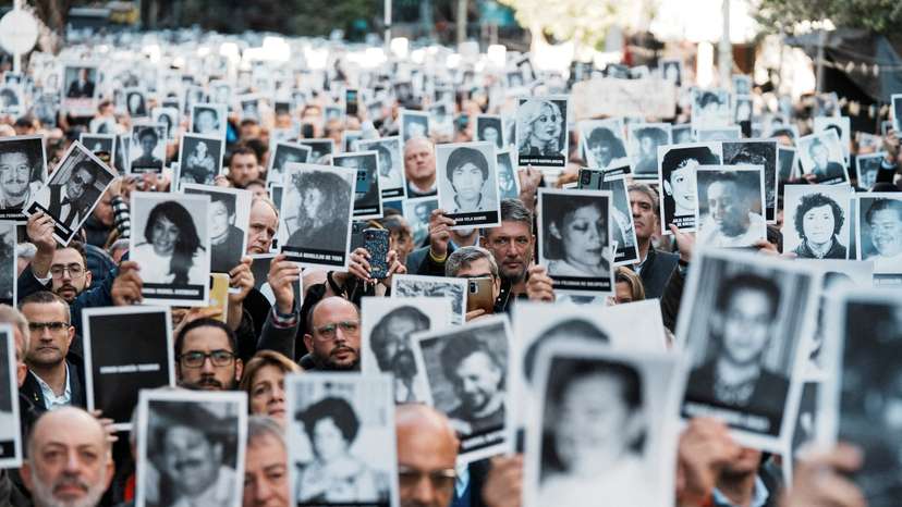 FILE PHOTO: 30th anniversary of the attack on the Argentine Israelite Mutual Association