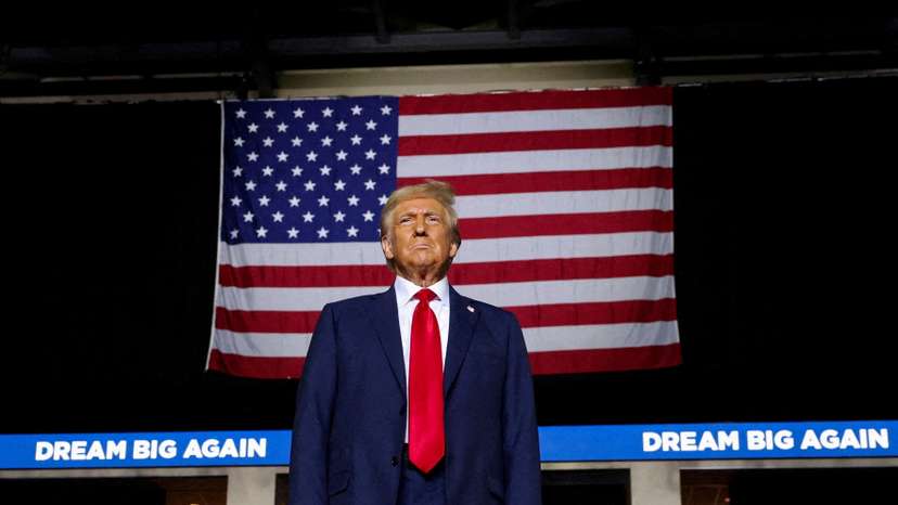 FILE PHOTO: President-elect Donald Trump delivers remarks in Allentown, Pennsylvania