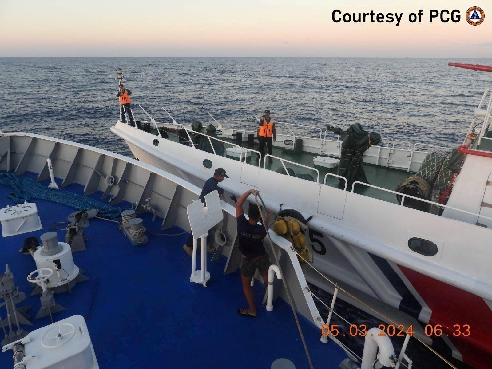 Philippines resupply mission in the South China Sea