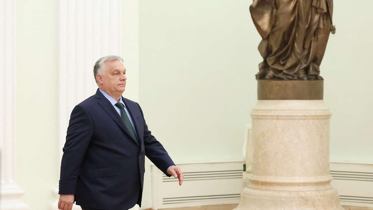 Hungary's Prime Minister Orban visits Russia