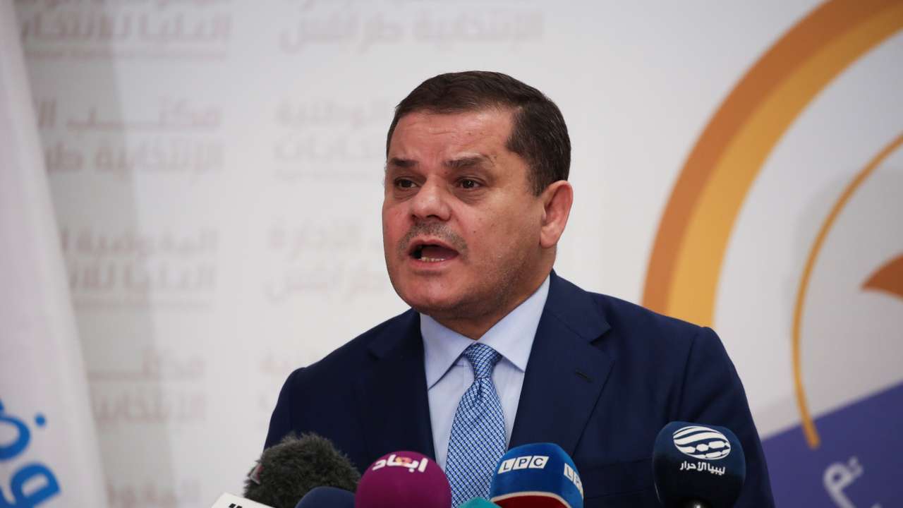 Libyan Prime Minister Abdulhamid al-Dbeibah announces election bid in Tripoli