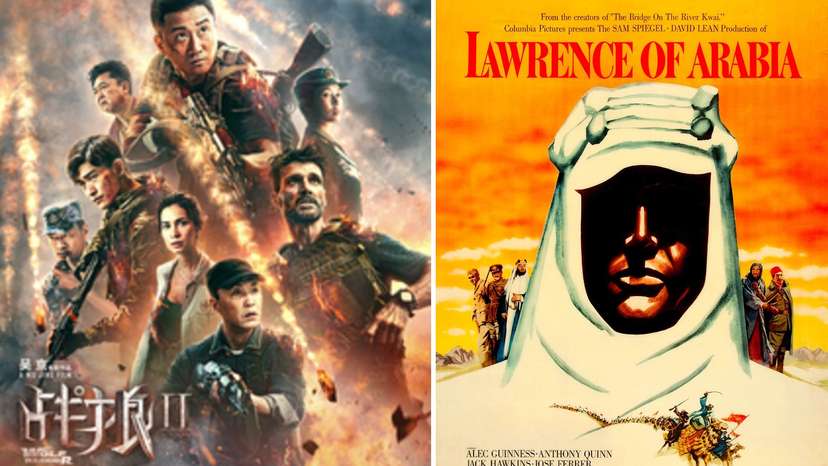 Wolf Warrior II and Lawrence of Arabia