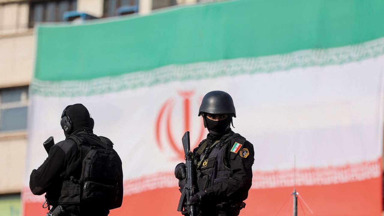 Pro-government rally in Tehran
