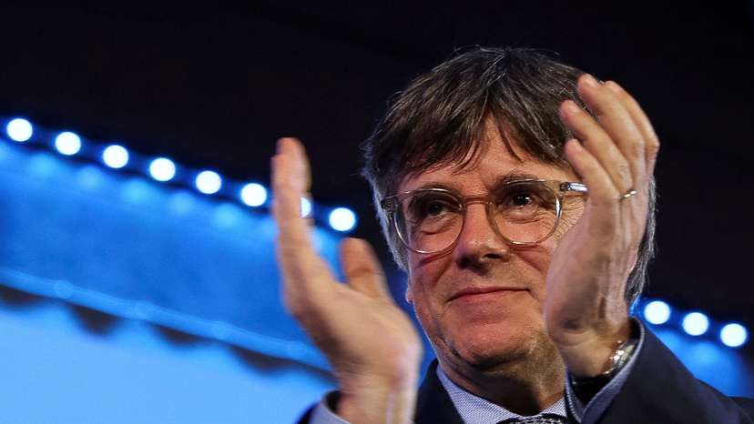 FILE PHOTO: Catalonia's regional election, in the French town of Argeles-sur-Mer