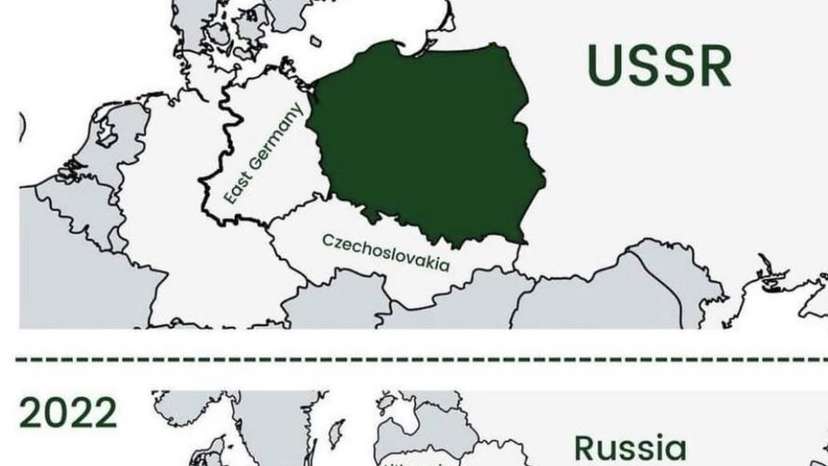 This map highlights how dramatically Central and Eastern Europe’s borders have shifted in just a
