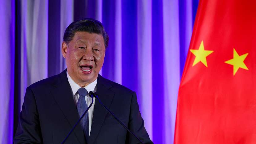 FILE PHOTO: "Senior Chinese Leader Event" on the sidelines of the APEC summit, in San Francisco