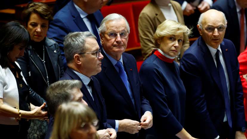 Questions to the government session at the National Assembly in Paris