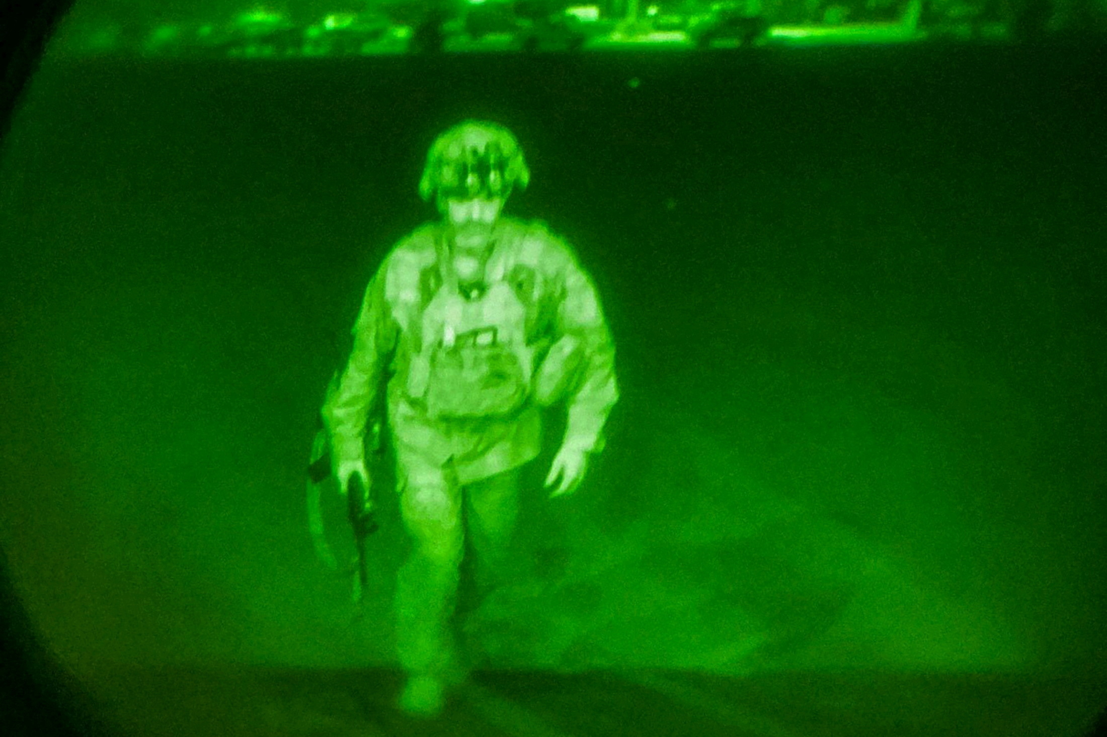 FILE PHOTO: 82nd Airborne Division commander the last Soldier to leave Afghanistan