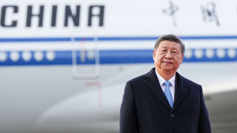 Chinese President Xi Jinping arrives in Moscow ahead of Victory Day celebrations