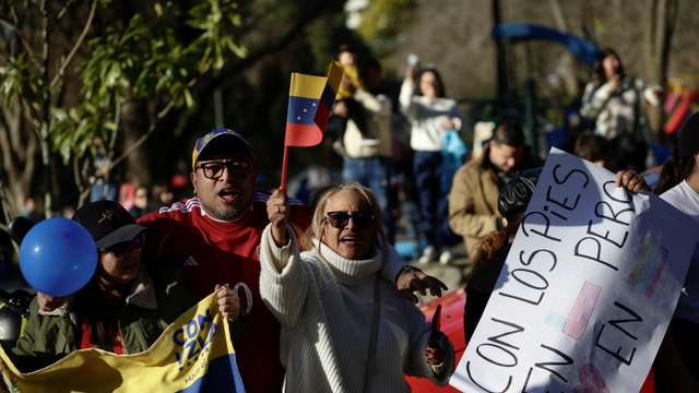 Voting during Venezuela's presidential elections, in Concepcion