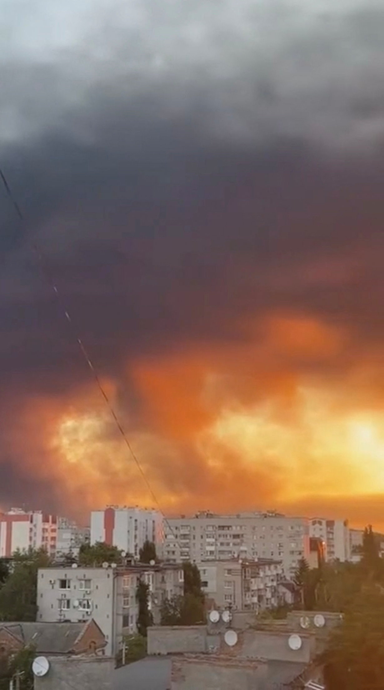 Russian attack hit energy facilities in central Ukraine, Ukrainian energy ministry says