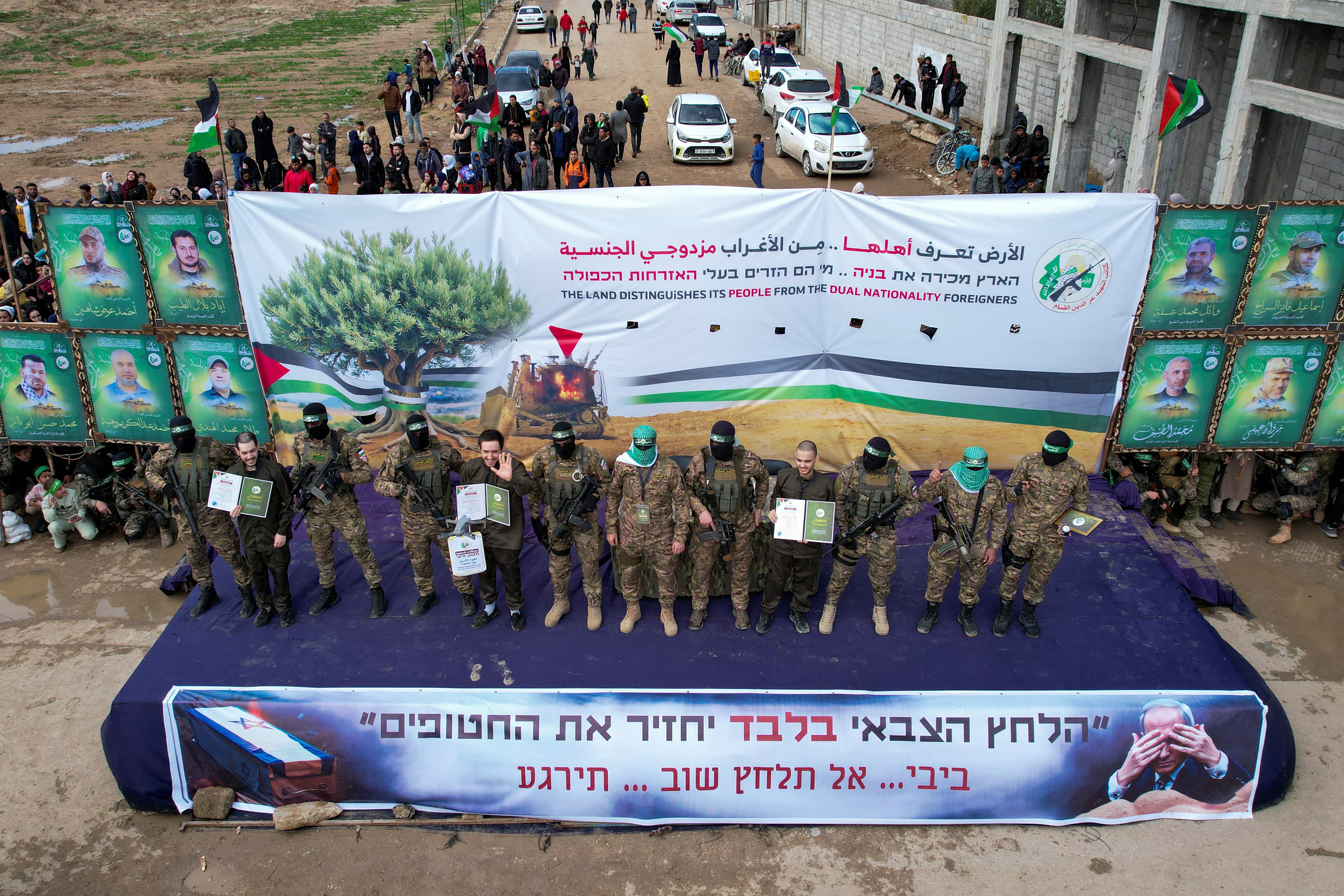 Hostages-prisoners swap deal between Hamas and Israel
