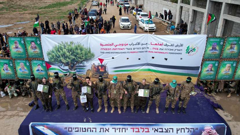 Hostages-prisoners swap deal between Hamas and Israel