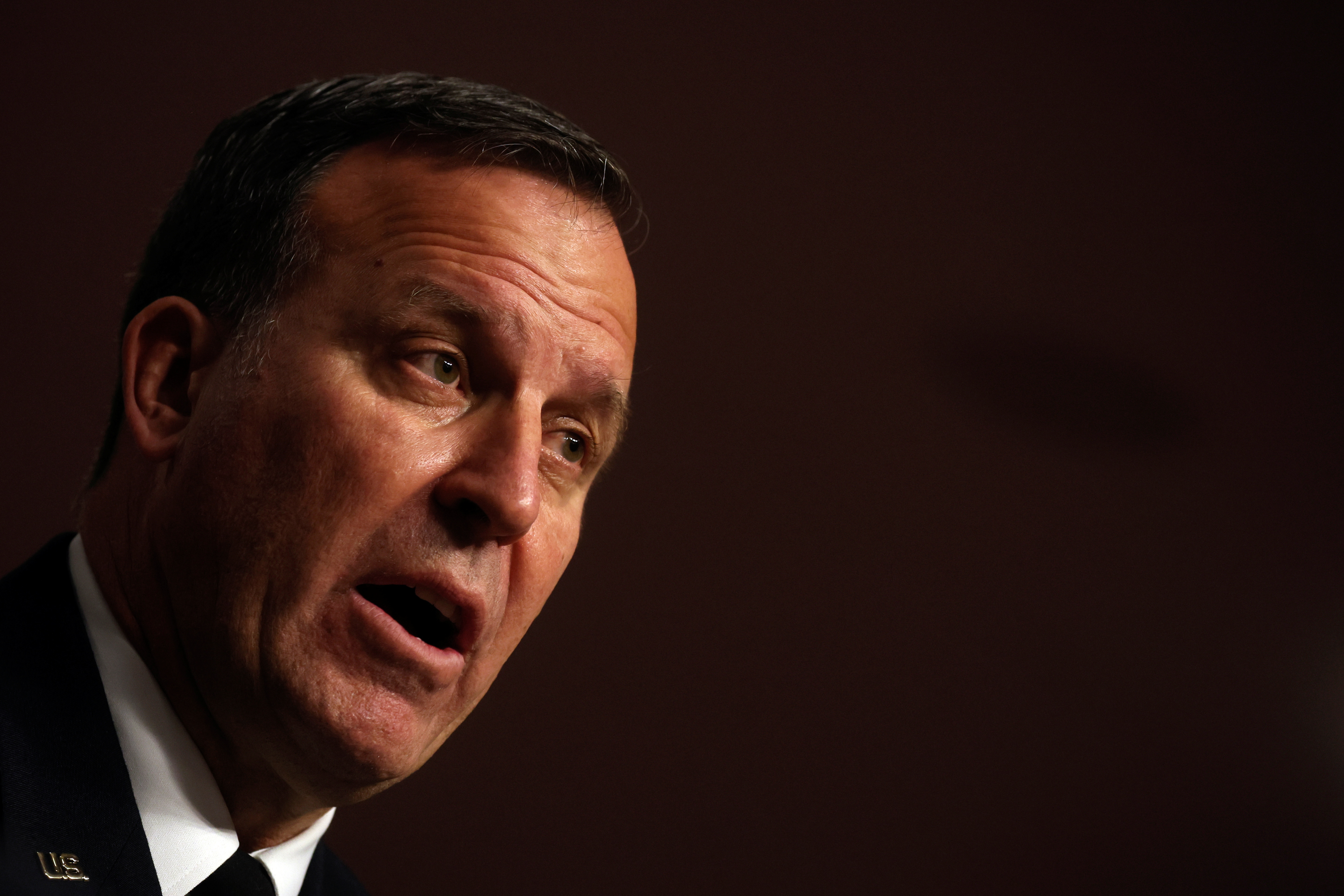 Lieutenant General Kurilla testifies before Senate Armed Services Committee hearing on Capitol Hill in Washington