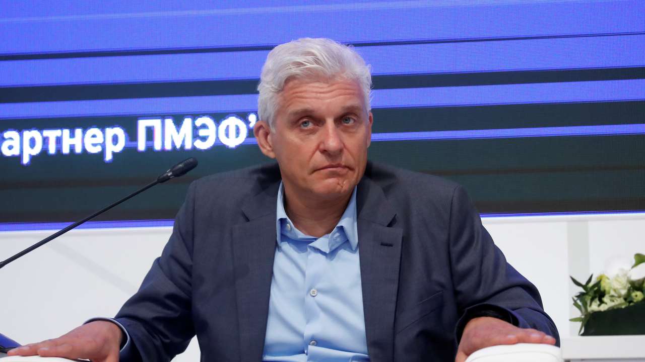 Tinkoff Bank Board Chairman attends the St. Petersburg International Economic Forum