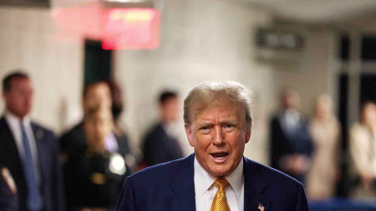 Former U.S. President Trump's criminal trial on charges of falsifying business records continues in New York