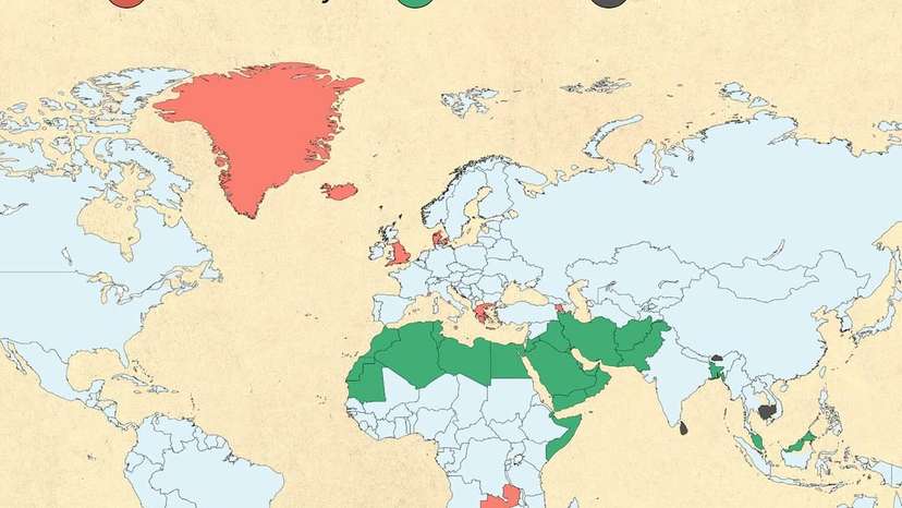 While most countries officially separate religion and state, around 40 nations still have a stat (1)