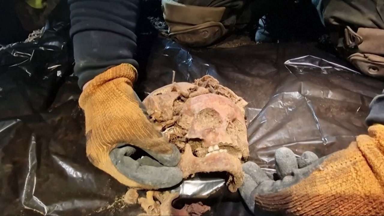 Skeletons missing hands and feet found in Hitler's Wolf's Lair