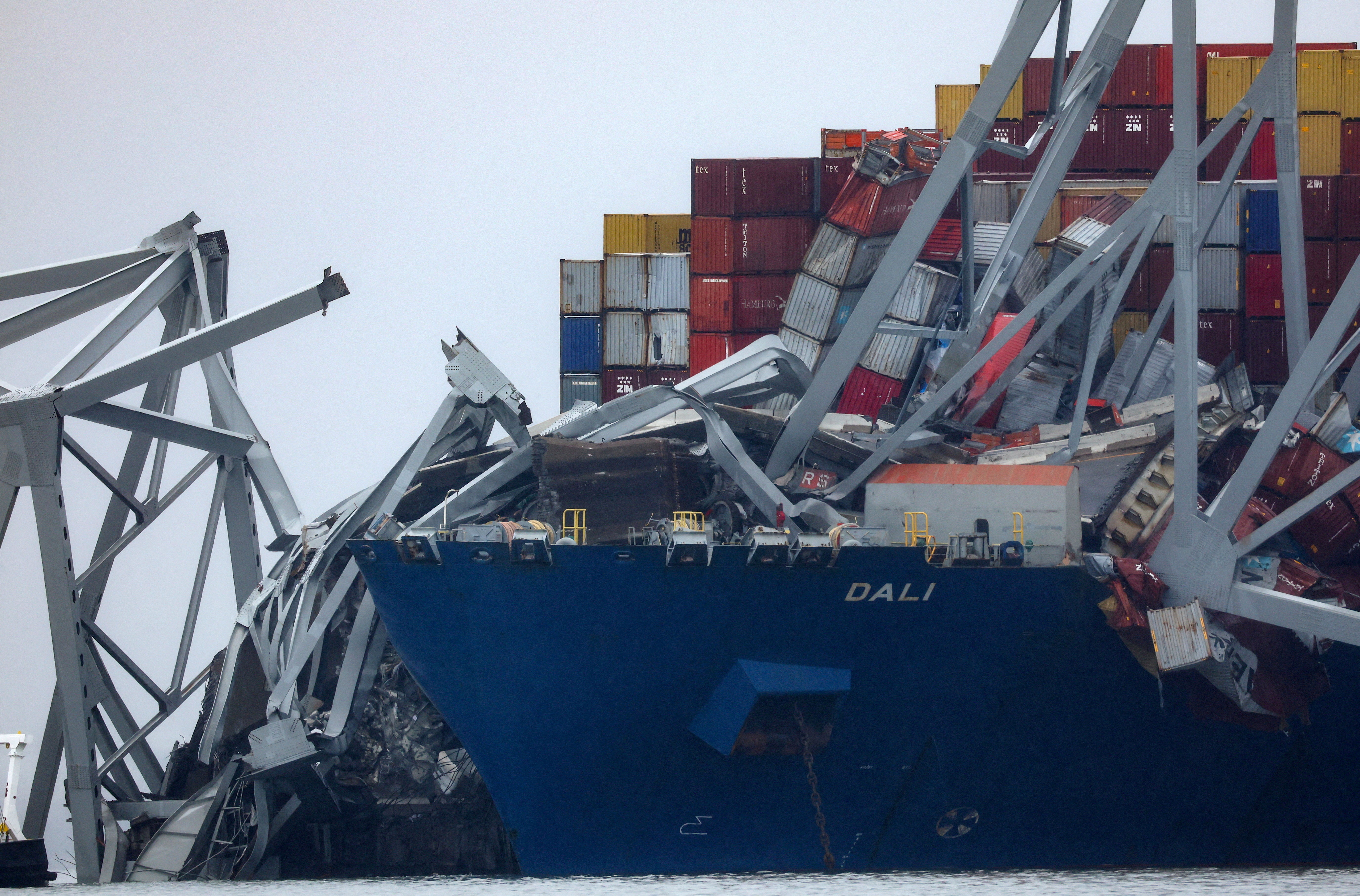 FILE PHOTO: Francis Scott Key Bridge collapse in Baltimore