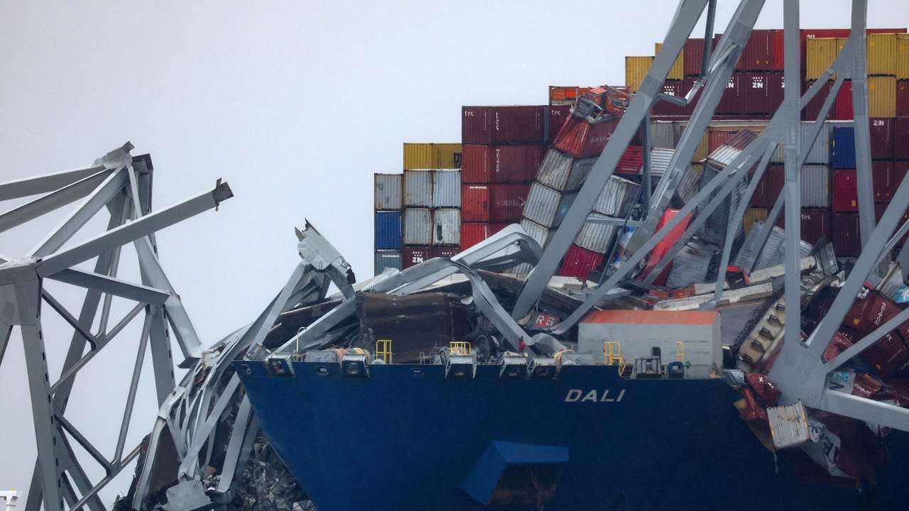 FILE PHOTO: Francis Scott Key Bridge collapse in Baltimore