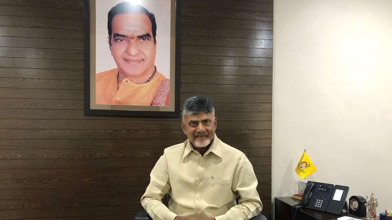 N Chandrababu Naidu, chief minister of the southern state of Andhra Pradesh