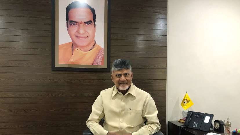 N Chandrababu Naidu, chief minister of the southern state of Andhra Pradesh