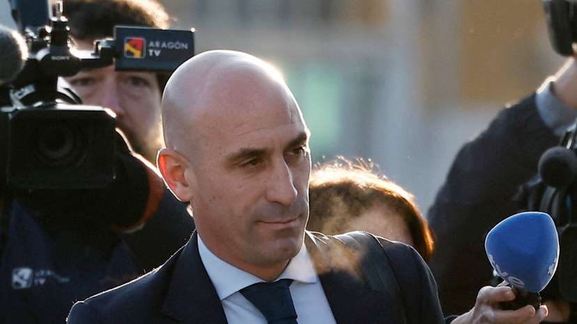 Former Spanish soccer chief Rubiales faces examination during trial for kissing footballer Jenni Hermoso