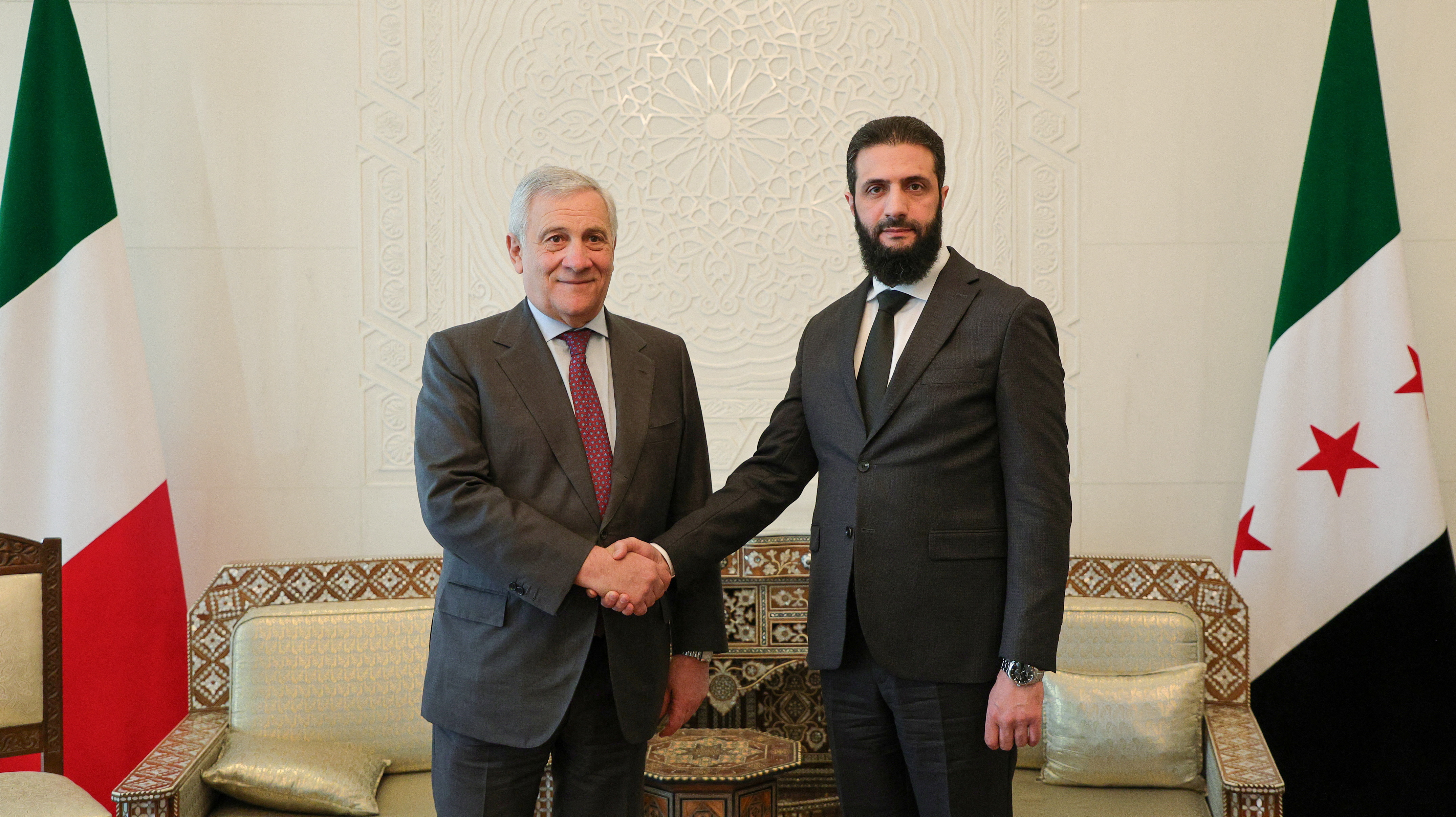 Italian Foreign Minister Antonio Tajani visits Damascus