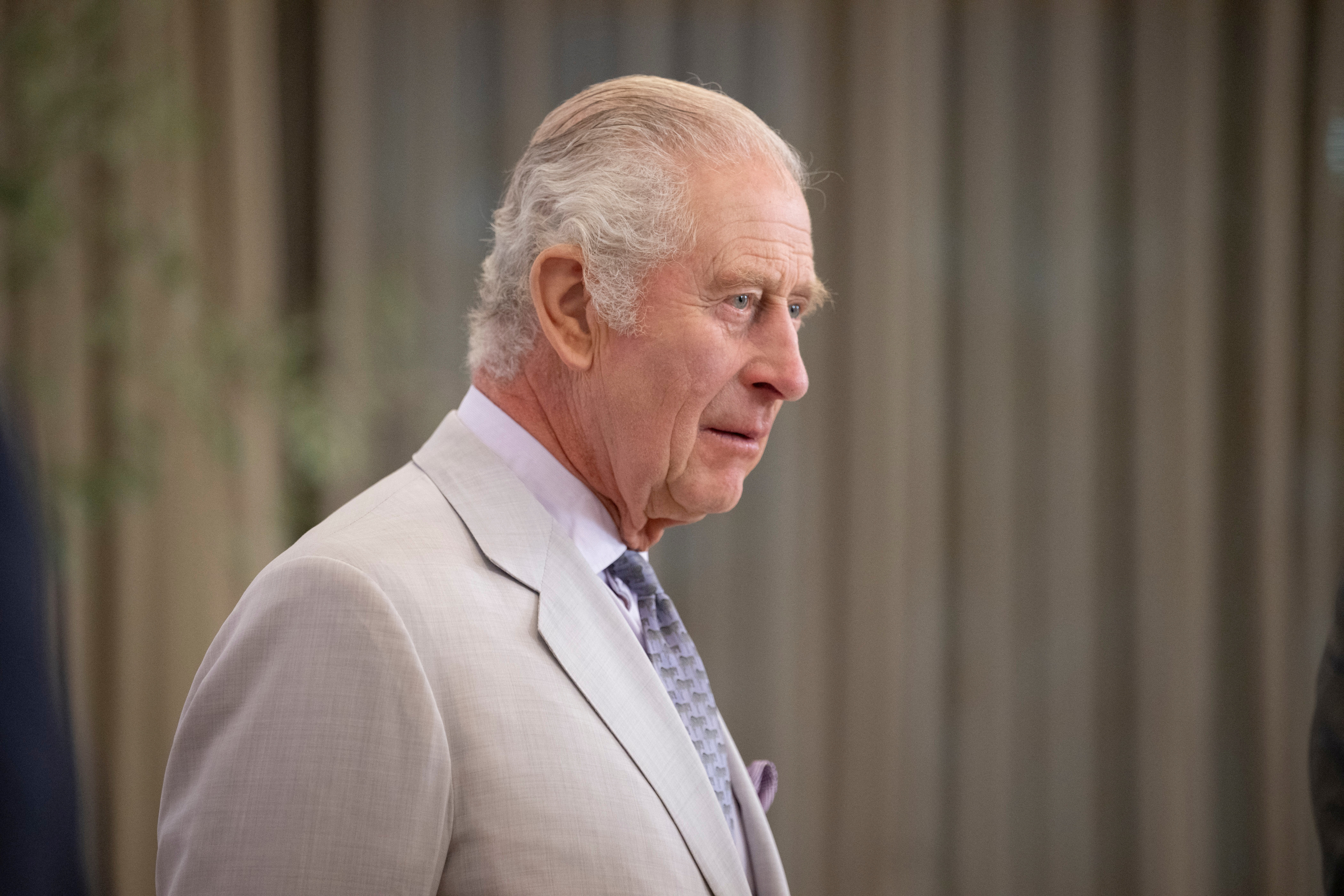 Britain's King Charles attends the launch of the United Nations Climate Change Conference (COP28) Business and Philanthropy Climate Forum, in Dubai