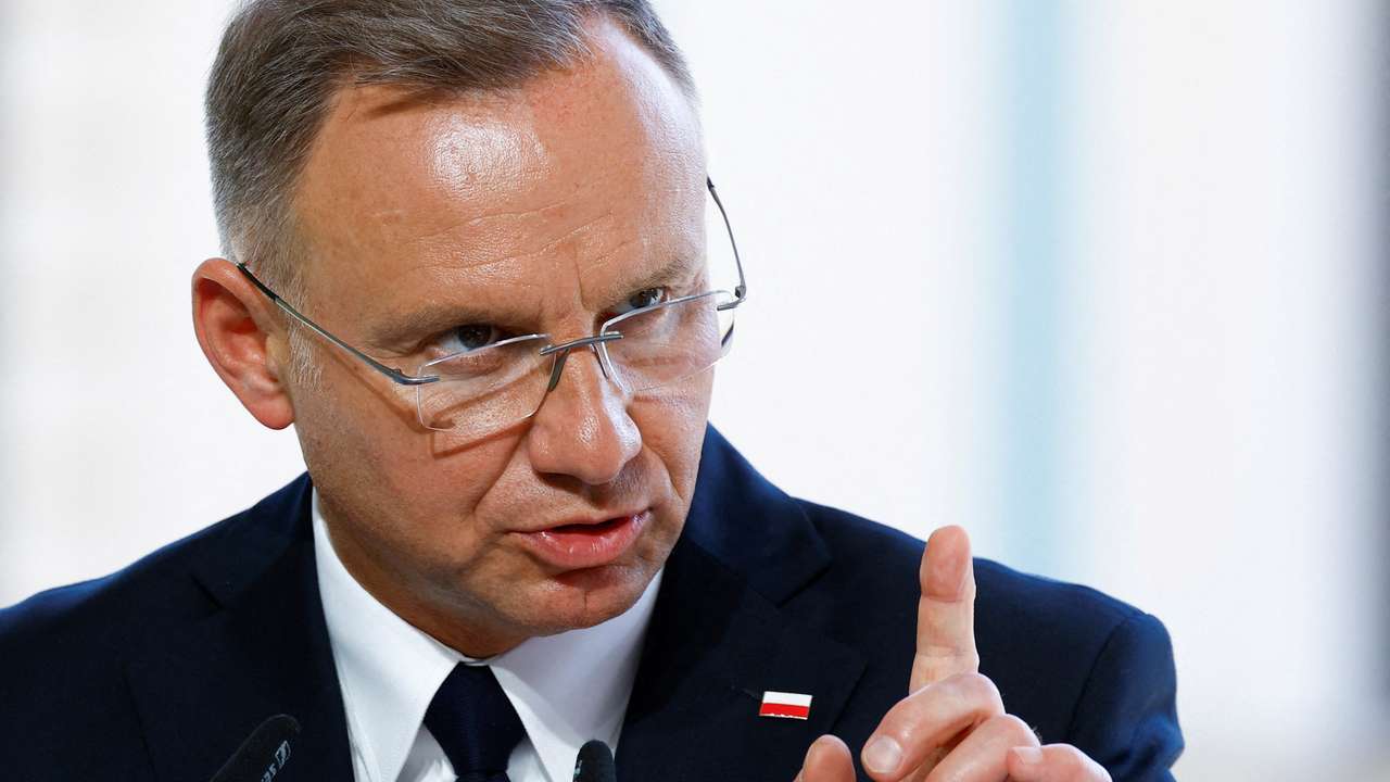 FILE PHOTO: Polish President Duda and Lithuanian PM Simonyte visit Ukraine