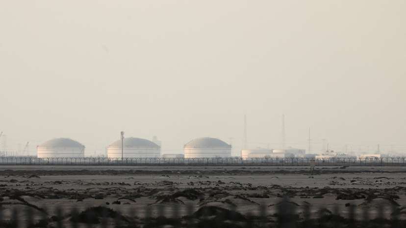 FILE PHOTO: QatarEnergy's liquefied natural gas (LNG) production facilities, amid the U.S.-Israeli conflict with Iran
