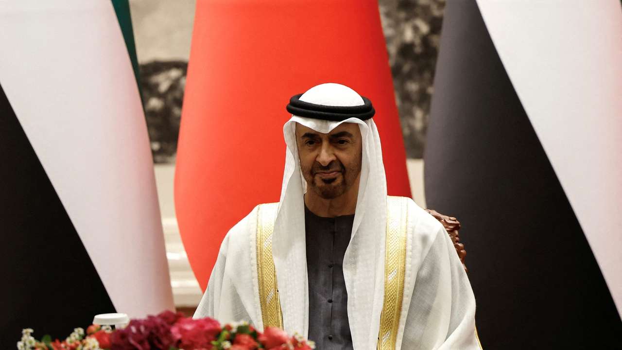 UAE President Sheikh Mohammed bin Zayed Al Nahyan visits China