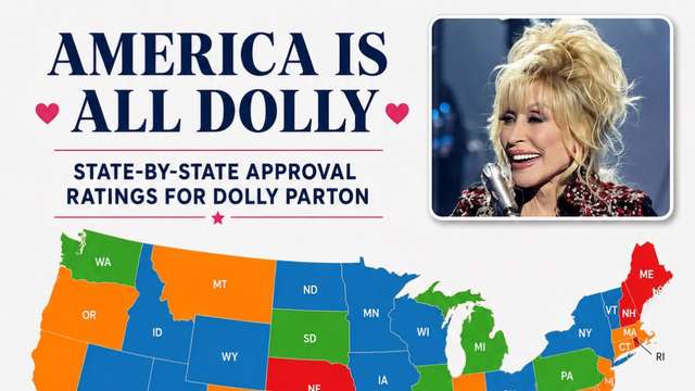 America loved Dolly Parton, but this map tells a different story