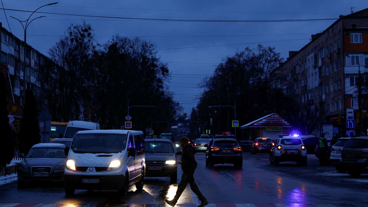 Power blackout in Kyiv region