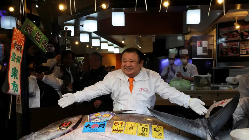 Record bluefin tuna fetches $3.2m at Tokyo’s New Year auction