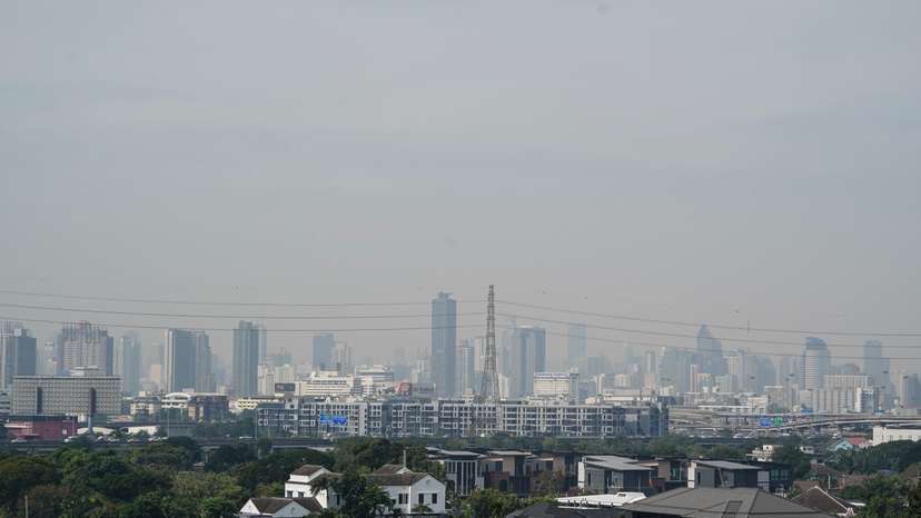 Air Pollution Soars To Harmful Health Levels In Bangkok.